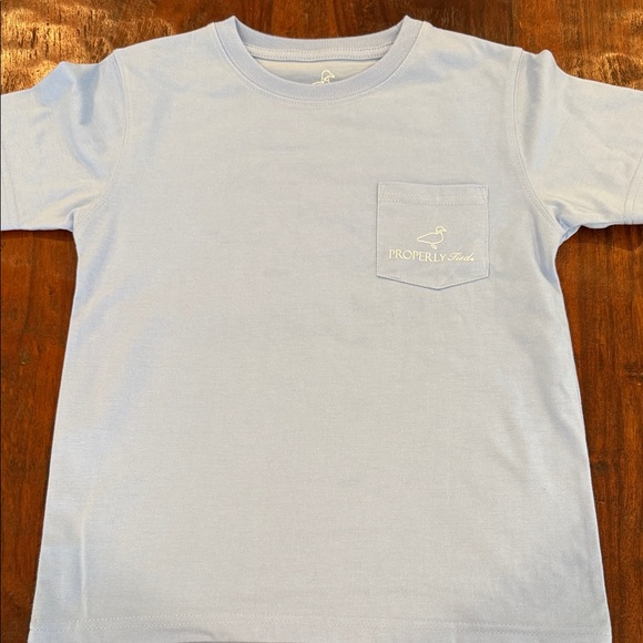 Properly Tied Light Blue Kids Tee - Picture 1 of 3
